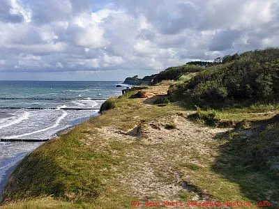 Das Hohe Ufer zwischen Ostseebad Wustrow und Ahrenshoop