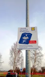 Lidl 1 Stunde freies Parken