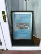 Töpfer  und Maleratelier Müller Schoenefeld  - Eingangstür mit Hinweisschild