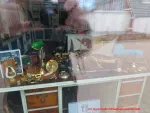 min ort Blick ins Schaufenster