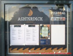 Achterdeck Speisetafel
