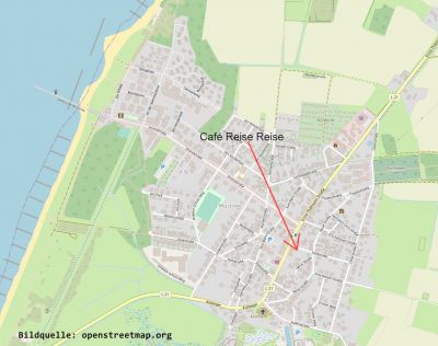 Cafe Reise Reise Lageplan