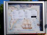 Moby Dick Speisenkarte