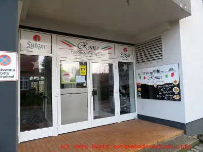 Ristorante & Pizzeria Roma Eingang zum Restaurant