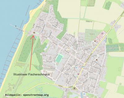 Wustrower Fischerschmaus Lageplan