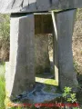 Skulpturenpark Wustrow - Skulptur aus Stein - Großer Sitzender
