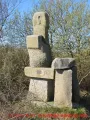 Skulpturenpark Wustrow - Skulptur aus Stein - Großer Sitzender