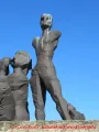Skulpturenpark Wustrow - Menschengruppe Miteinander