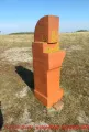 Skulpturenpark Wustrow - Säule am Anfang
