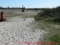 Skulpturenpark Wustrow - Säule vom Strand her kommend