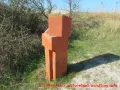Skulpturenpark Wustrow - Säule in Strandnähe