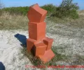 Skulpturenpark Wustrow - Säule am Ende