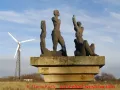 Skulpturenpark Wustrow - Menschengruppe Miteinander