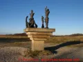 Skulpturenpark Wustrow - Menschengruppe Miteinander