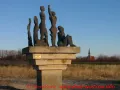 Skulpturenpark Wustrow - Menschengruppe Miteinander
