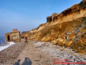 7. technischen Beobachtungskompanie Wustrow - Weg am Strand