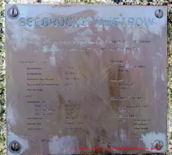 Gedenktafel Seebrücke Wustrow
