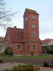 Alte Feuerwehr restauriert - Turm zum Trocknen der Schläuche