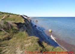 Blick vom Hohen Ufer auf die Ostsee